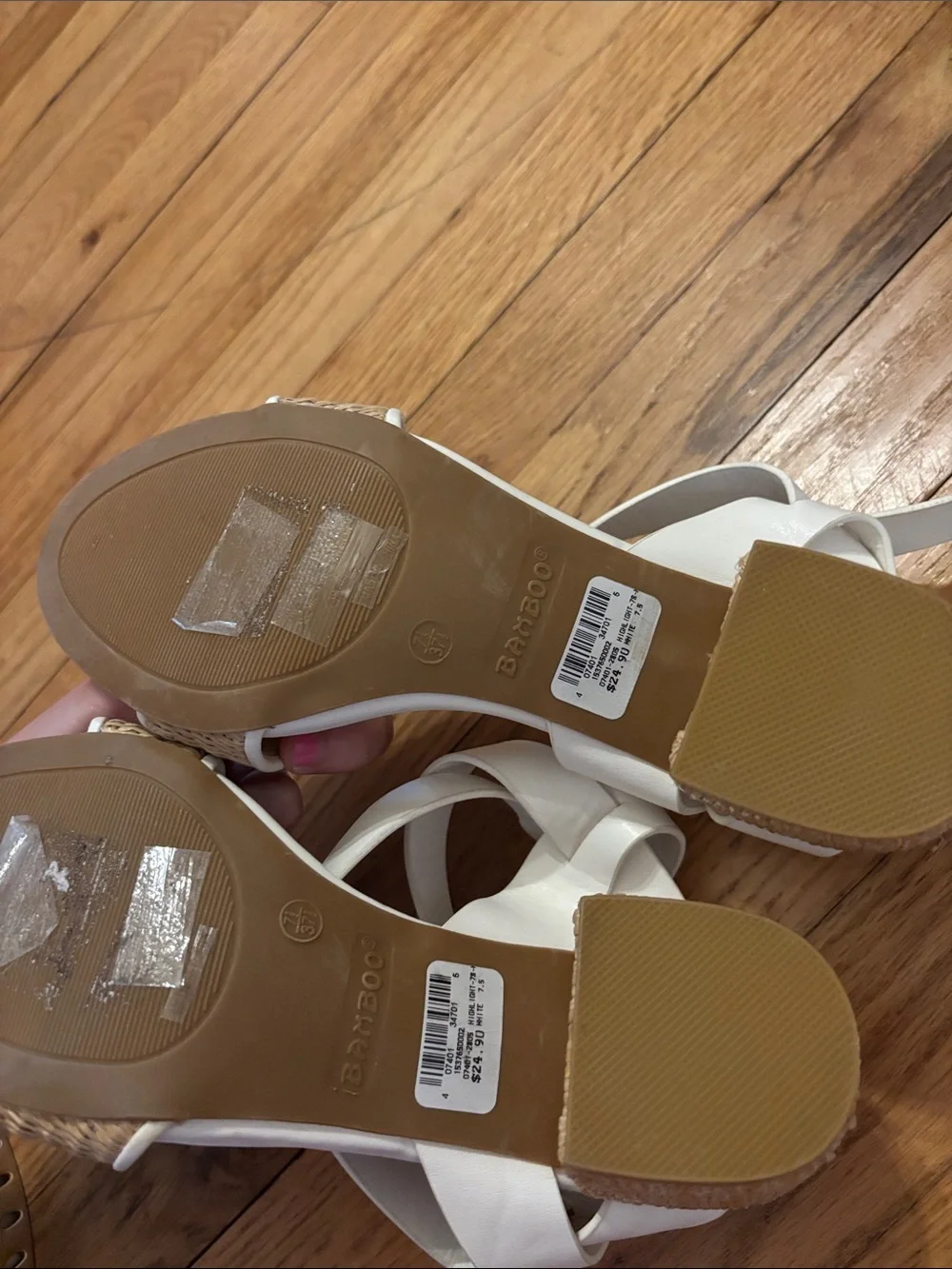 BAMBOO chic white